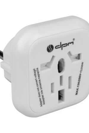 Adapter podróżny Europa biały