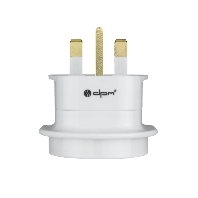 Adapter podróżny UK biały - obrazek 3