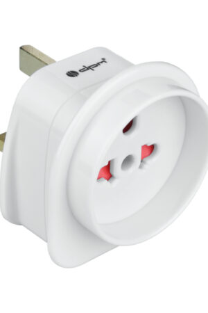 Adapter podróżny UK biały