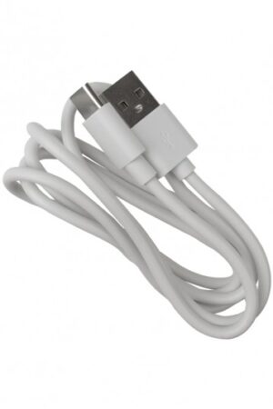 Kabel USB-A/USB-C biały 1m