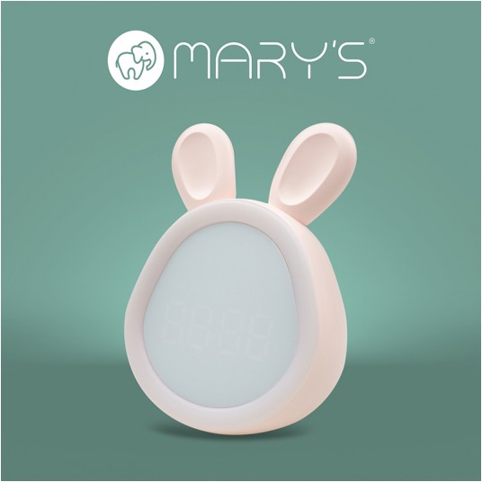 MARY'S budzik Zajączek różowy