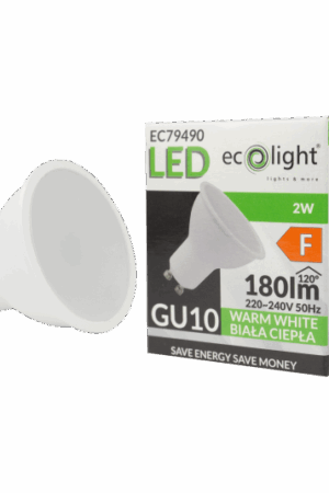 Żarówka LED GU10 2W 3000K 180lm