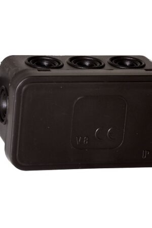 Puszka n/t 80x45x41mm IP54 czarna