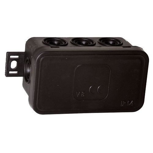 Puszka n/t 80x45x41mm IP54 czarna