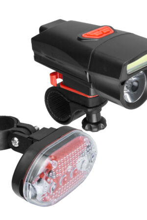 Zestaw lamp rowerowych