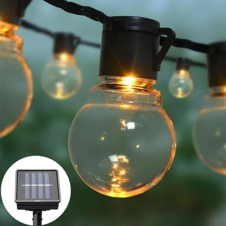 Girlanda Solarna 5m x 20 żarówek - obrazek 3