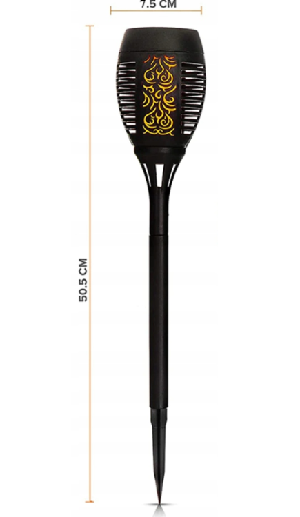 Lampa Solarna LED Pochodnia IP44 - obrazek 4