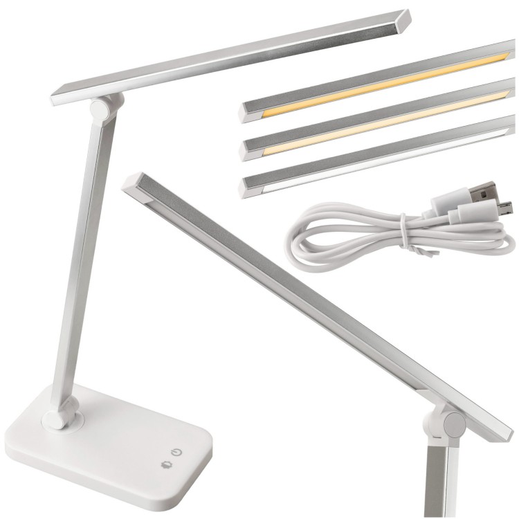 Lampka LED biurkowa 5W WILNO biała - obrazek 2