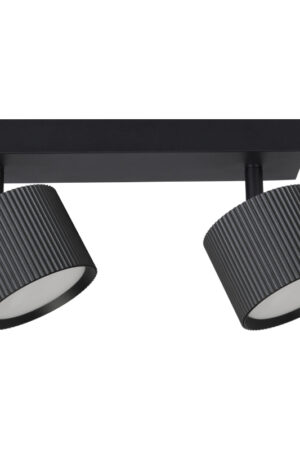 Lampa punktowa 2 x GX53 czarna