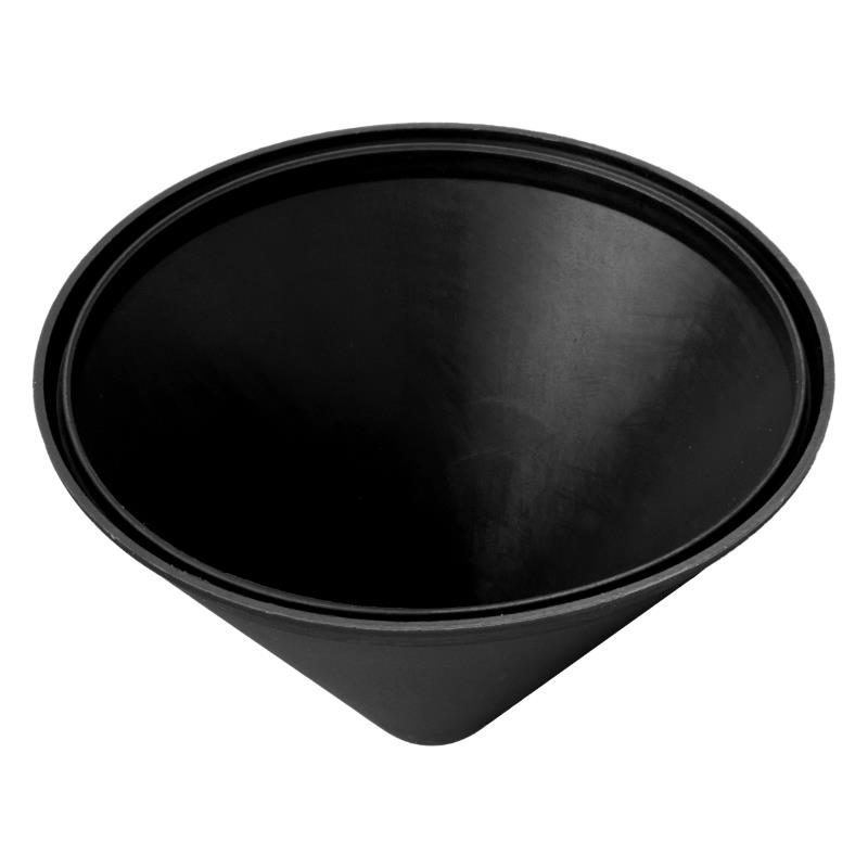 Podsufitka plastikowa stożek czarna - obrazek 2