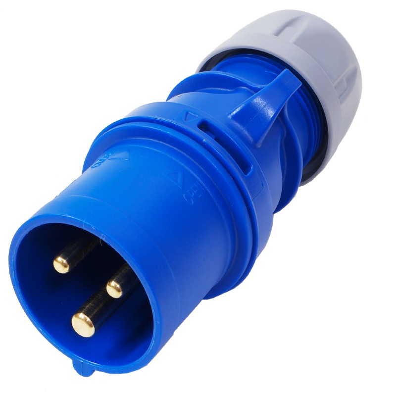 Wtyczka przenośna 3p 16A 230V IP44