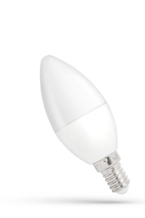 Żarówka LED świeczka E14 230V 6W 6000K ściemnialna