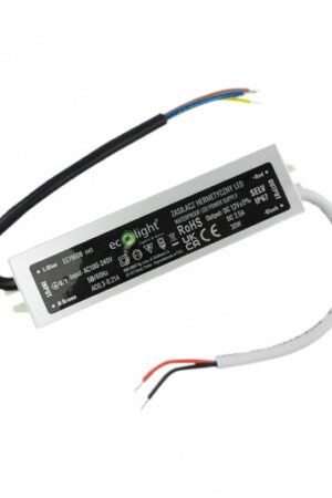 Zasilacz LED hermetyczny 30W 12V 2.5A 160x30x20