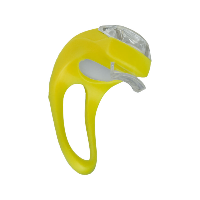 Zestaw lamp rowerowych LED silikonowych - obrazek 3