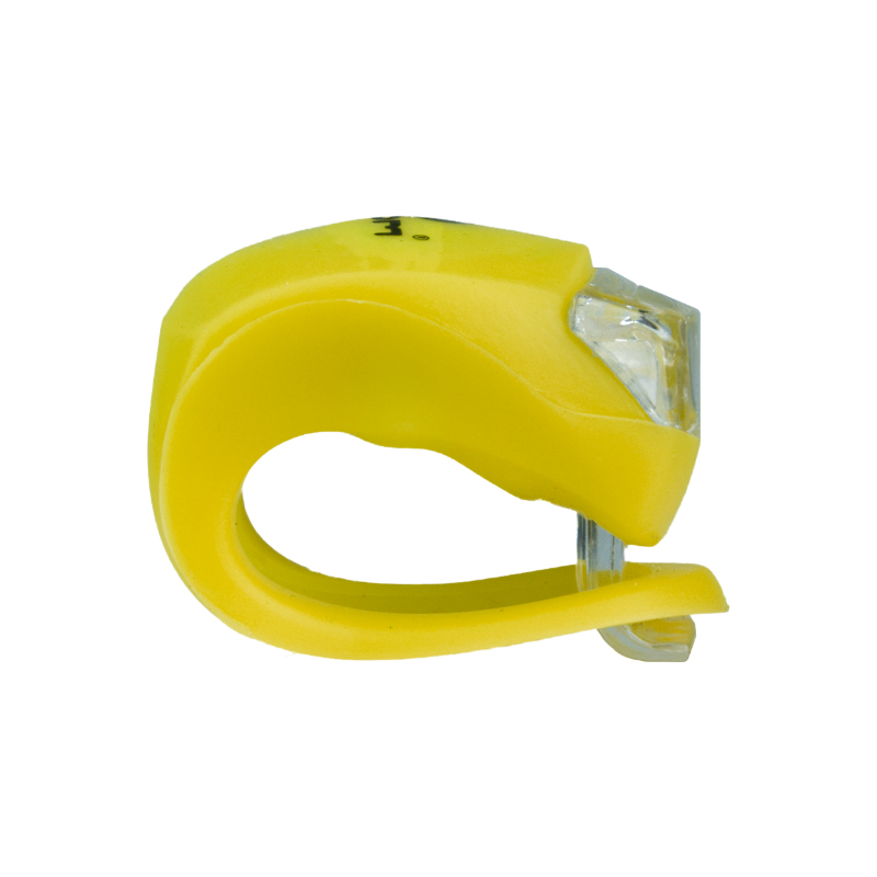 Zestaw lamp rowerowych LED silikonowych - obrazek 2