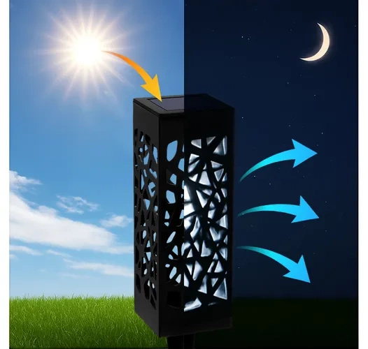 Lampa Solarna Ogrodowa LED Latarenka - obrazek 6