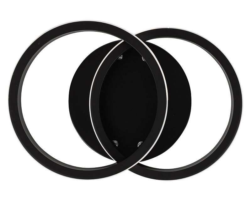 Lampa Sufitowa Wisząca LED 18W Czarna 4000K - obrazek 3