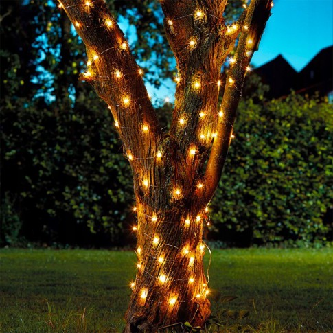 Girlanda solarna 200 LED 20m + pilot - obrazek 3