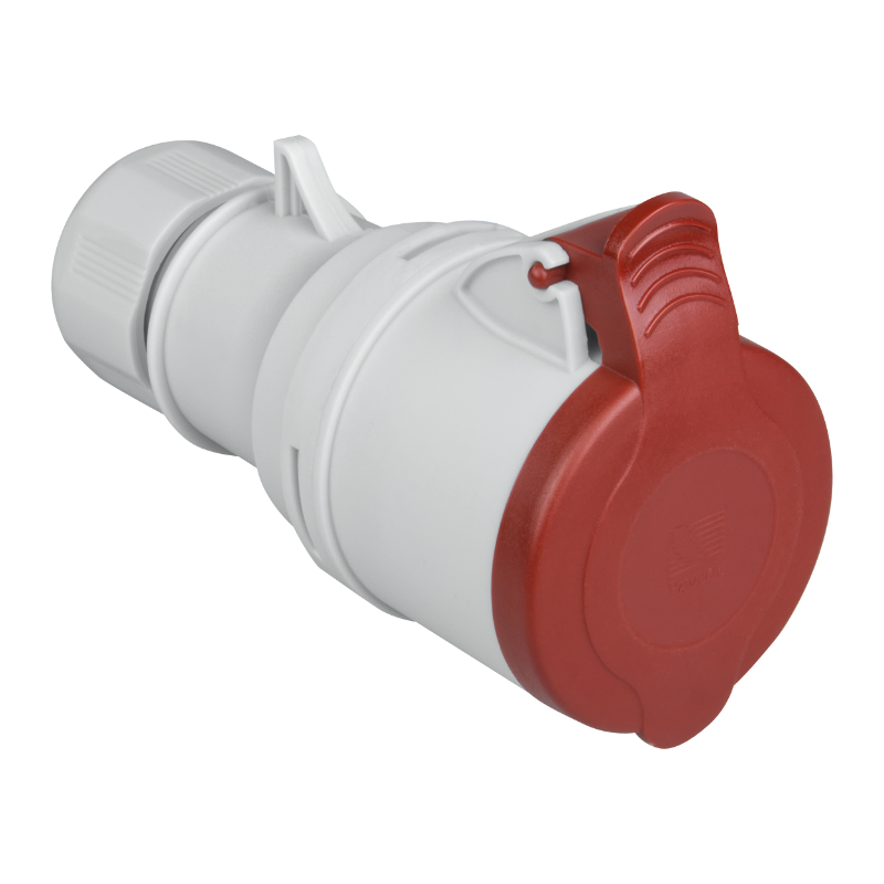 Gniazdo siłowe przenośne 5p 16A 400V IP44