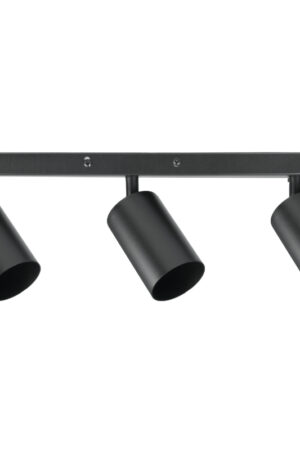Lampa punktowa 3 x GU10 regulowana, czarna