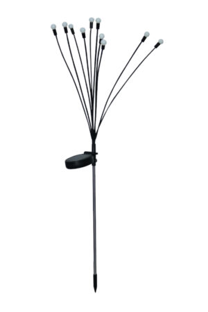 Lampa solarna 10 x LED ogrodowa z czujnikiem zmierzchu IP44