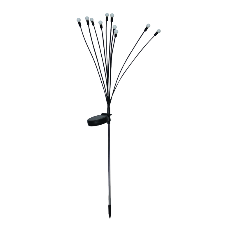 Lampa solarna 10 x LED ogrodowa z czujnikiem zmierzchu IP44