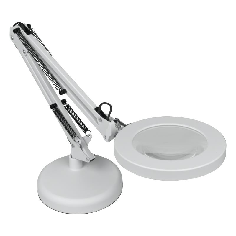 Lampka biurkowa LED z lupą USB 8W 450lm CCT biała - obrazek 6