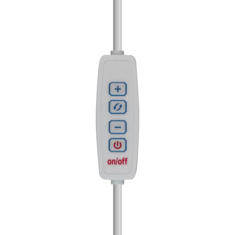 Lampka biurkowa LED z lupą USB 8W 450lm CCT biała - obrazek 10