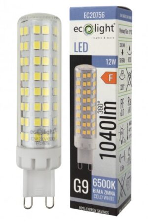 Żarówka LED G9 12W 6500K 1040lm