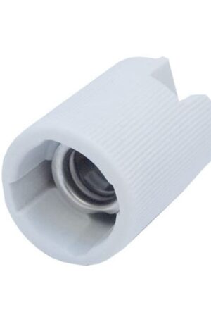 Oprawka ceramiczna E14 biała