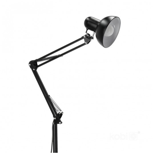 Lampa podłogowa AURIQ ST 1xE27 czarna - obrazek 3