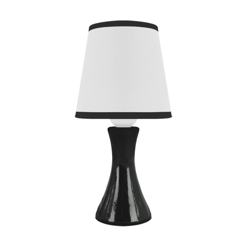 Lampa stołowa POLINA E14 czarna