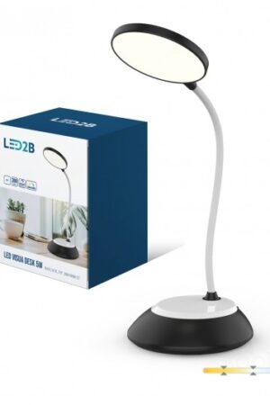 Lampka biurkowa LED VISUA DESK 5W czarna