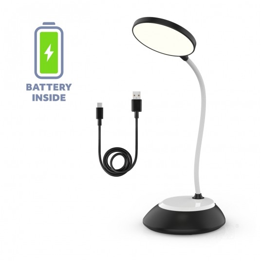 Lampka biurkowa LED VISUA DESK 5W czarna - obrazek 2