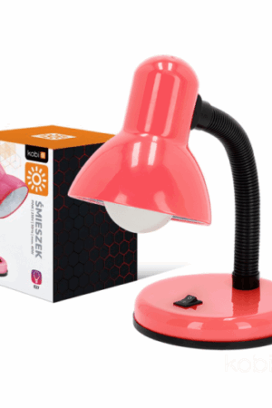 Lampka biurkowa ŚMIESZEK 1xE27 różowa