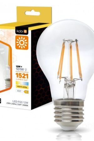 Żarówka filamentowa LED FGS 12W E27 3000K