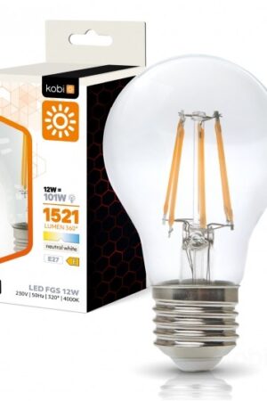 Żarówka filamentowa LED FGS 12W E27 4000K