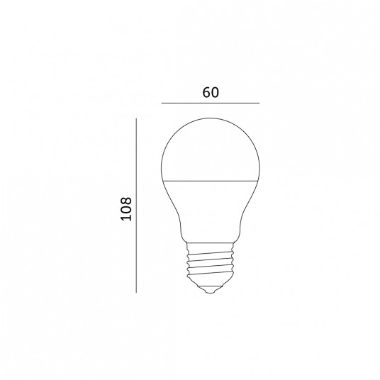 Żarówka z czujnikiem ruchu LED GS 9W E27 4000K - obrazek 2