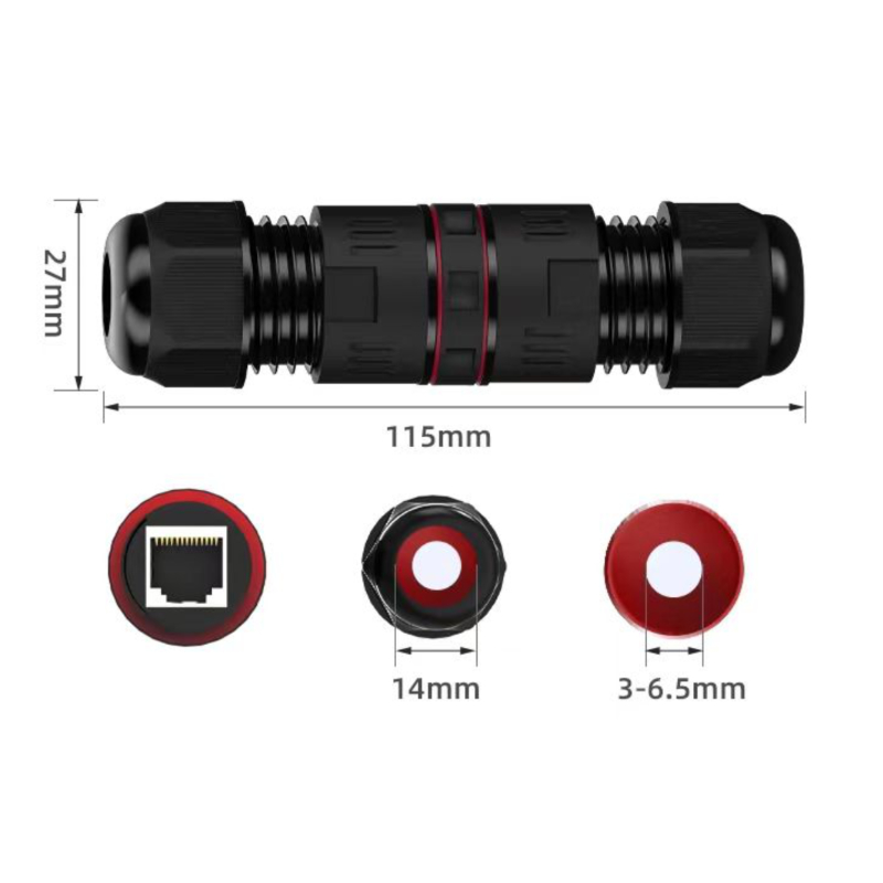 Złączka kablowa RJ45 IP68 - obrazek 5