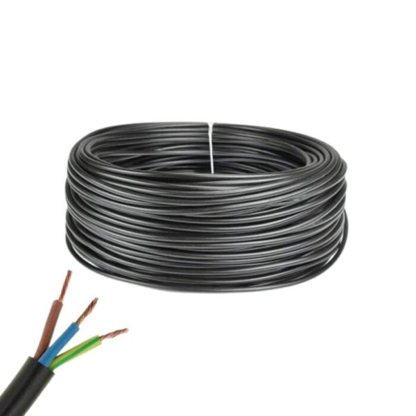 Kabel OMY 3x1,5 czarny