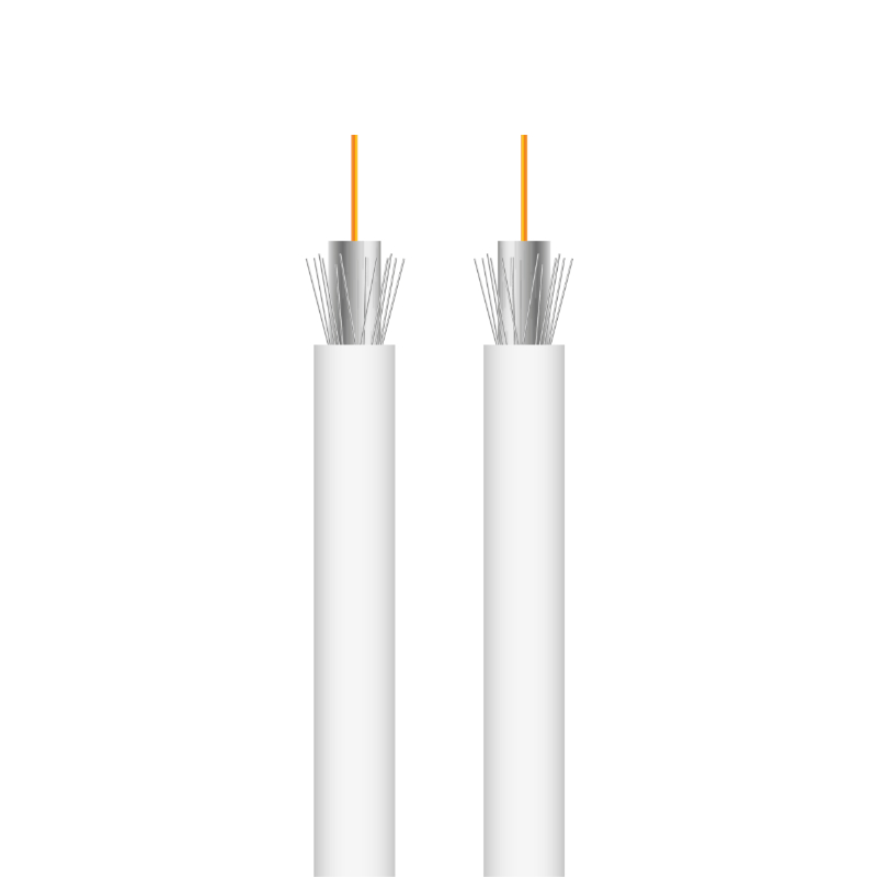 Kabel koncentryczny RG6 CCS 1,0mm biały