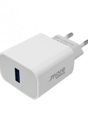 Ładowarka sieciowa 20W USB-A biała