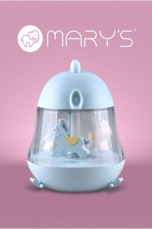 MARY'S pozytywka lampka nocna LED RGB niebieska