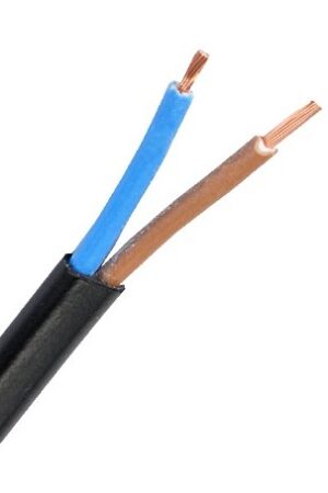 Kabel OMYp 2x0,5 czarny