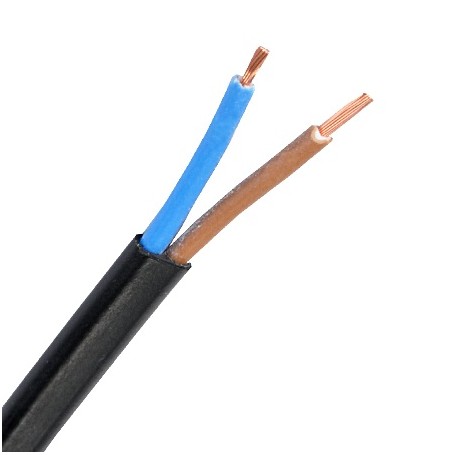 Kabel OMYp 2x0,5 czarny