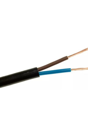 Kabel OMYp 2x1 czarny