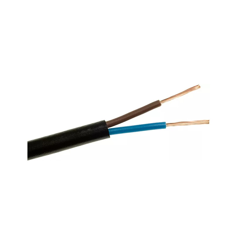 Kabel OMYp 2x1 czarny
