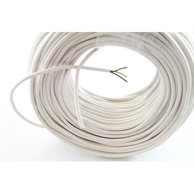 Kabel OMY 3x1,5 biały