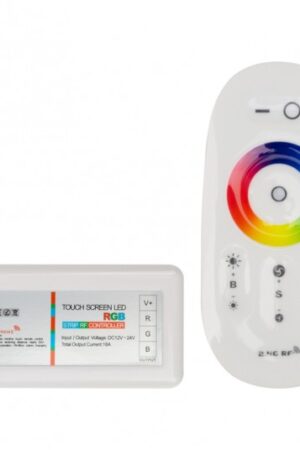Sterownik RGB dotykowy 18A 216W RF biały