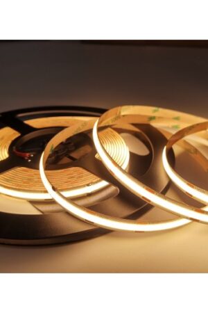 Taśma LED COB 12V 480 9W/m 3000K 990lm/m IP20 5m